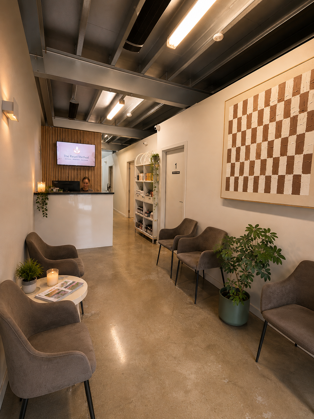 Naturally Clinic Reception Area