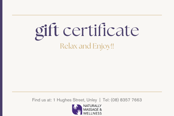 Wellness gift voucher packages